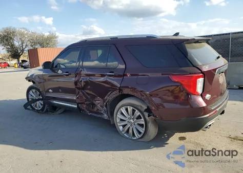 2022 Ford Explorer King Ranch from USA, damaged, VIN 1FM5K7LC2NGA20775